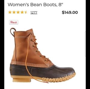 LL Bean Bean Boots